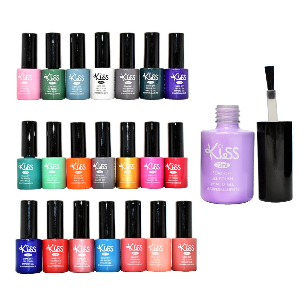 Esmaltes para uñas gelish - Kiss
